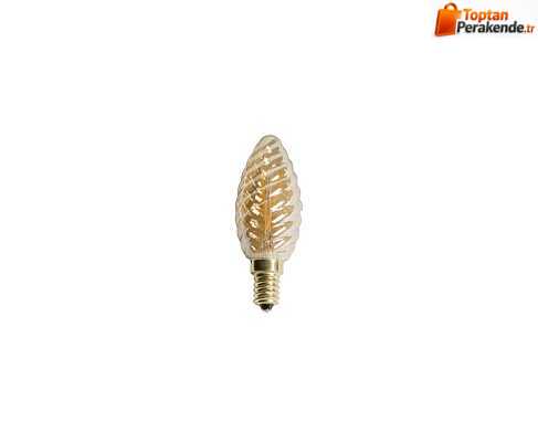 Cata CT-4282 4w Rustik Led Buji Ampul E-14 Duy Amber
